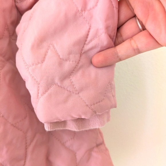 Tommy Hilfiger Pink Puffer Toddler Hooded Jacket 18-24m - Picture 6 of 11